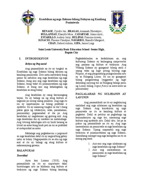 (PDF) Panukalang Papel Pananaliksik .